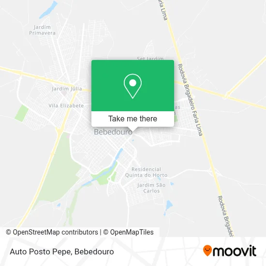 Auto Posto Pepe map