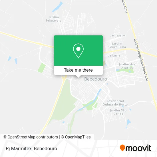 Rj Marmitex map