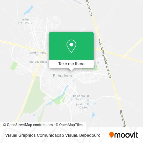 Visual Graphics Comunicacao Visual map