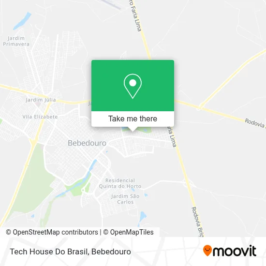 Tech House Do Brasil map
