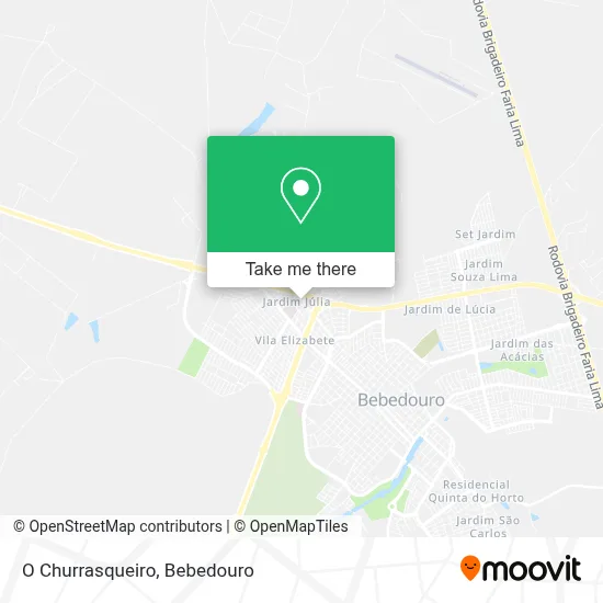O Churrasqueiro map