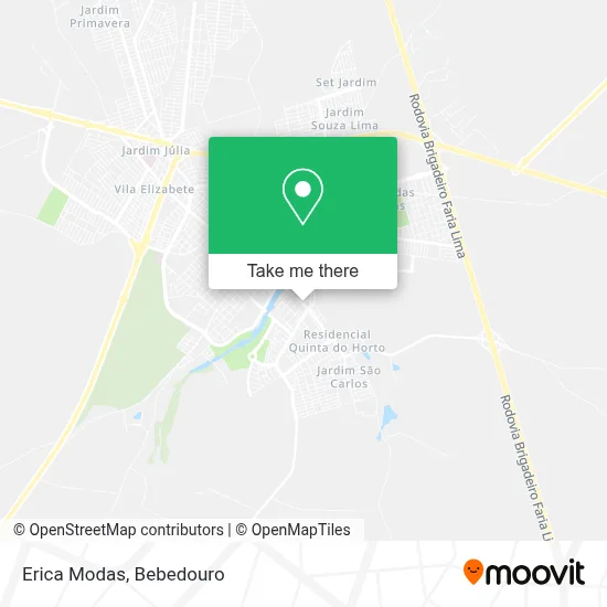 Erica Modas map