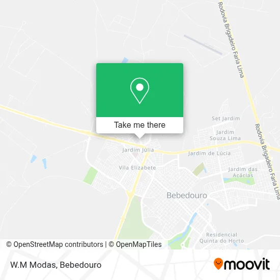 W.M Modas map