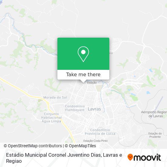 Estádio Municipal Coronel Juventino Dias map