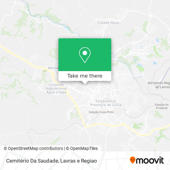 Cemitério Da Saudade map