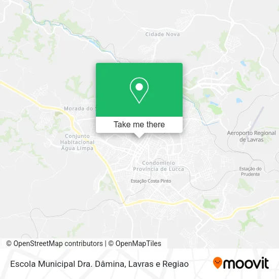 Escola Municipal Dra. Dâmina map