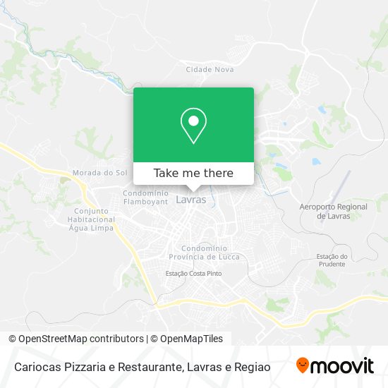 Cariocas Pizzaria e Restaurante map
