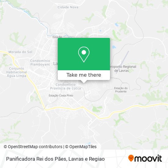 Panificadora Rei dos Pães map
