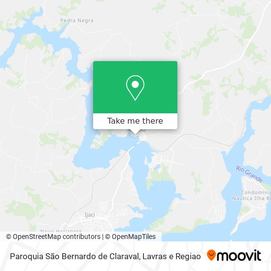 Paroquia São Bernardo de Claraval map