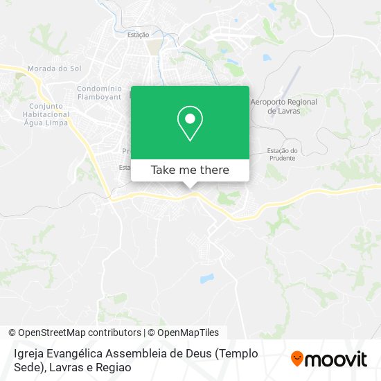 Igreja Evangélica Assembleia de Deus (Templo Sede) map