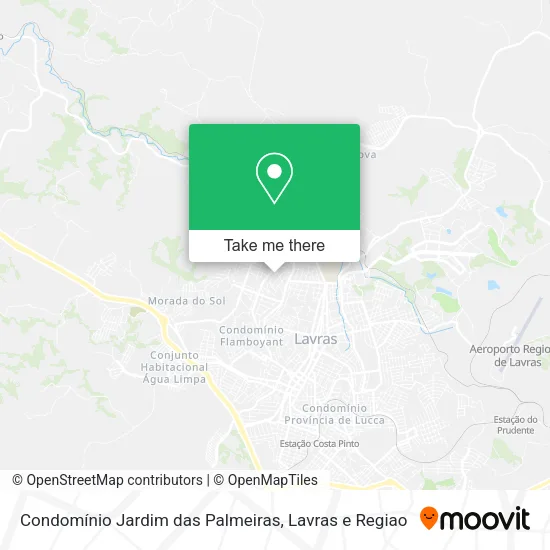 Condomínio Jardim das Palmeiras map