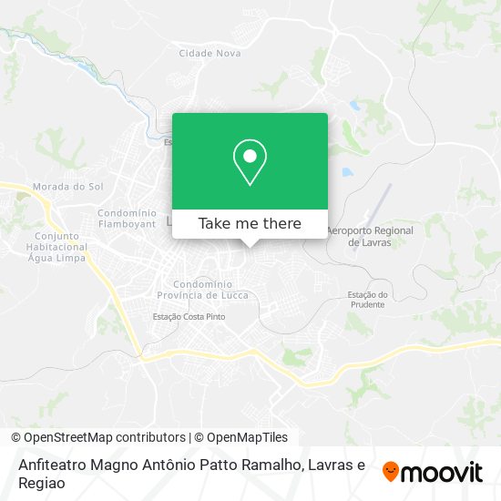 Anfiteatro Magno Antônio Patto Ramalho map