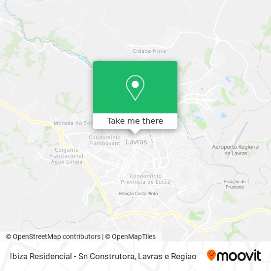Ibiza Residencial - Sn Construtora map