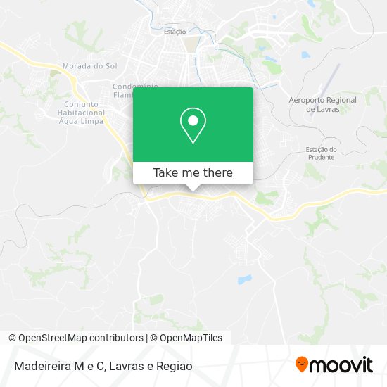 Madeireira M e C map