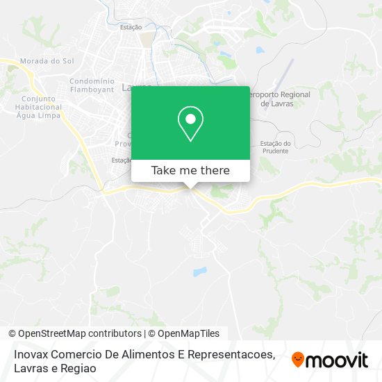 Inovax Comercio De Alimentos E Representacoes map
