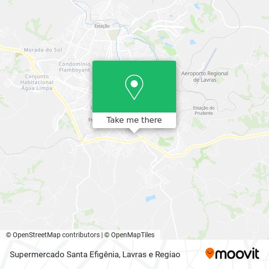 Supermercado Santa Efigênia map
