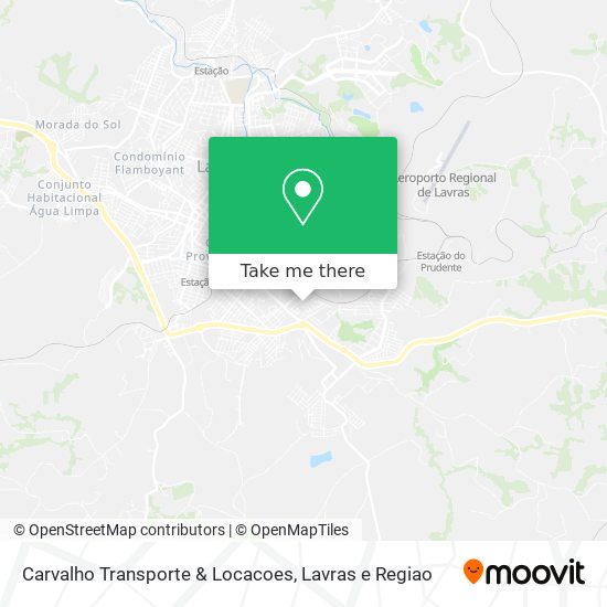 Carvalho Transporte & Locacoes map