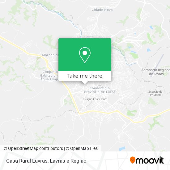 Casa Rural Lavras map