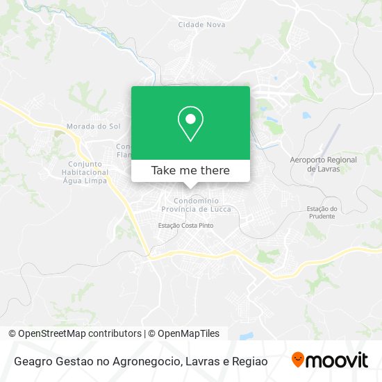 Geagro Gestao no Agronegocio map