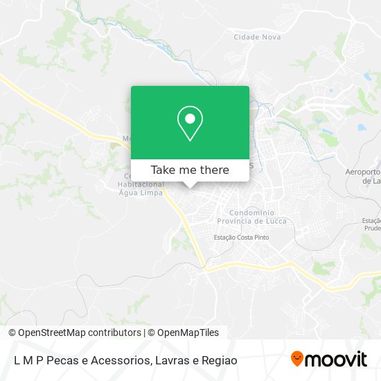 L M P Pecas e Acessorios map