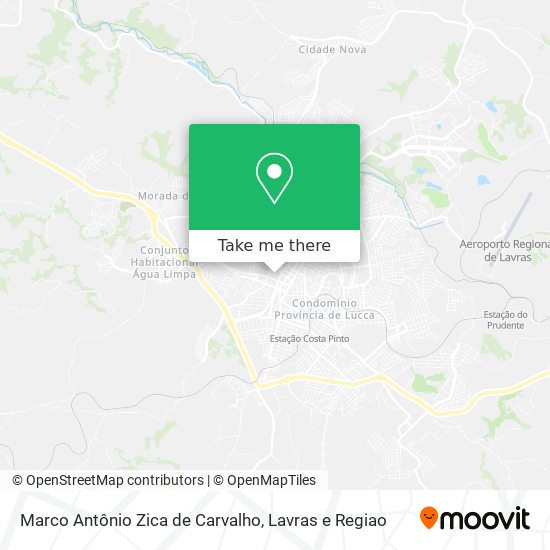 Marco Antônio Zica de Carvalho map