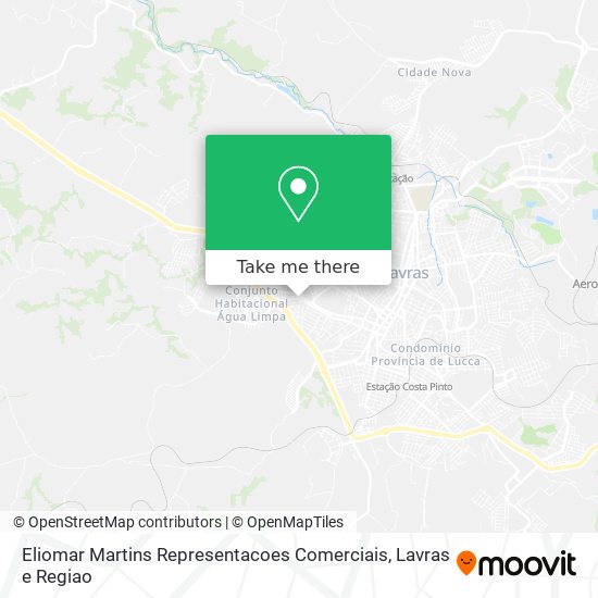 Eliomar Martins Representacoes Comerciais map