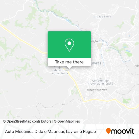 Auto Mecânica Dida e Mauricar map