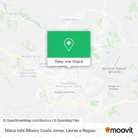 Maria Inês Ribeiro Costa Jonas map