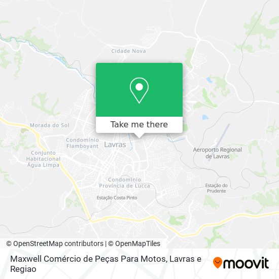 Maxwell Comércio de Peças Para Motos map