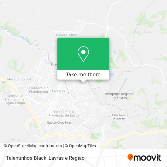 Talentinhos Black map