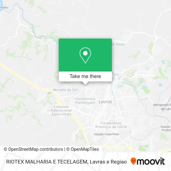 RIOTEX MALHARIA E TECELAGEM map