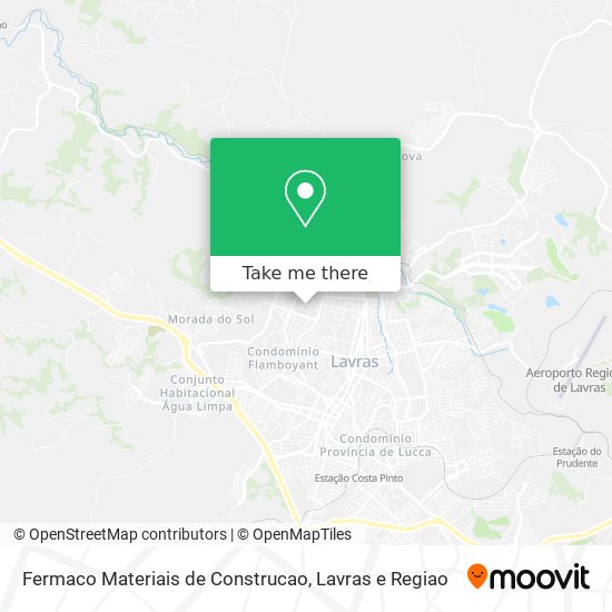 Mapa Fermaco Materiais de Construcao