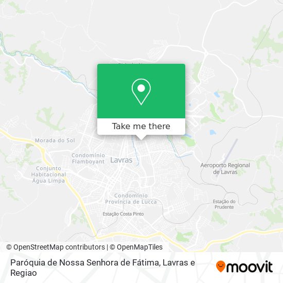 Paróquia de Nossa Senhora de Fátima map