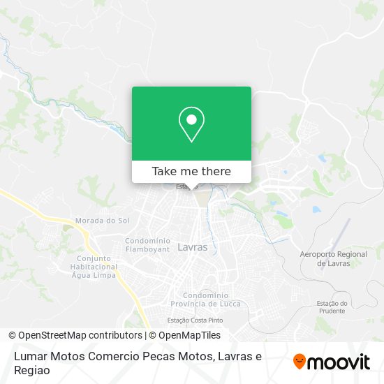 Lumar Motos Comercio Pecas Motos map