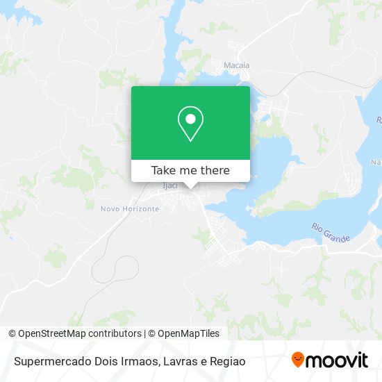 Supermercado Dois Irmaos map