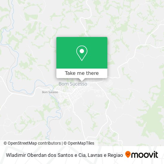Wladimir Oberdan dos Santos e Cia map