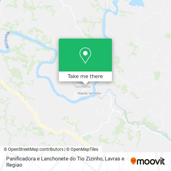 Panificadora e Lanchonete do Tio Zizinho map