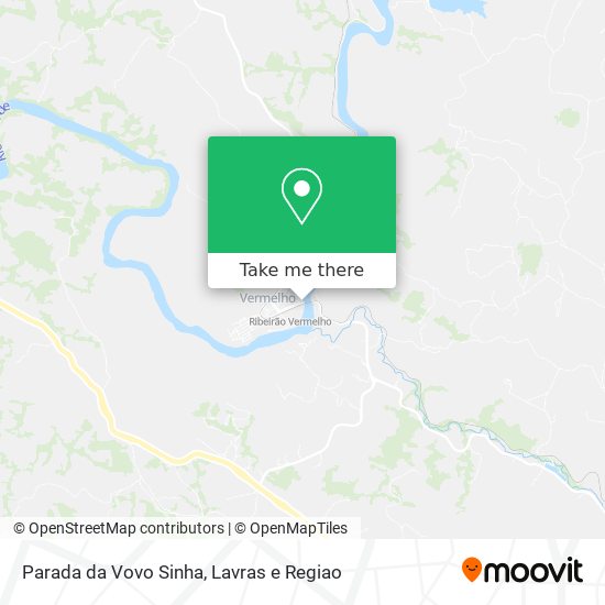 Mapa Parada da Vovo Sinha