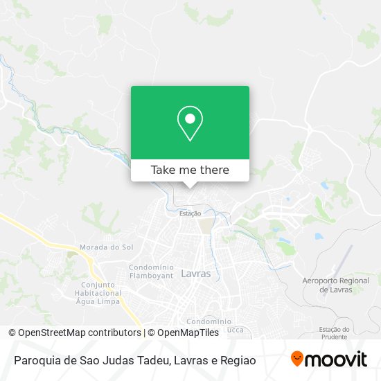 Paroquia de Sao Judas Tadeu map
