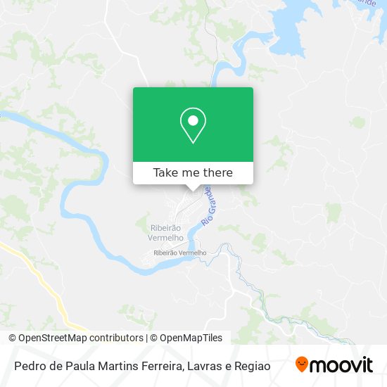 Pedro de Paula Martins Ferreira map