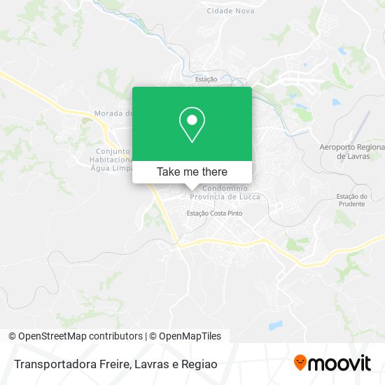 Transportadora Freire map