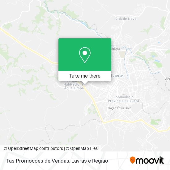 Mapa Tas Promocoes de Vendas