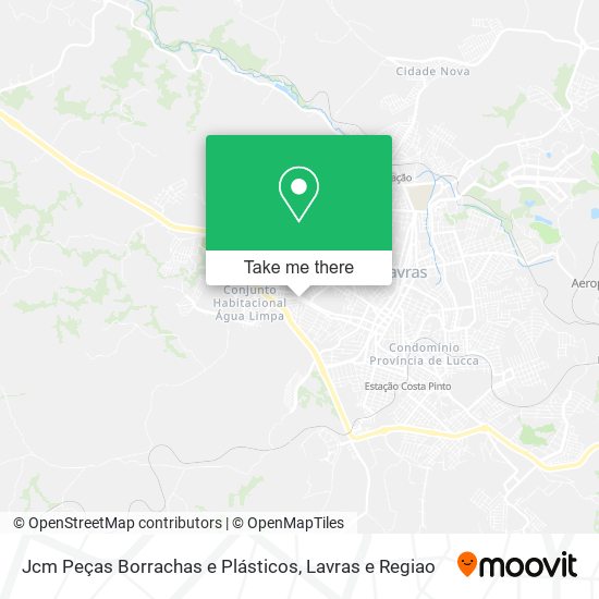 Jcm Peças Borrachas e Plásticos map