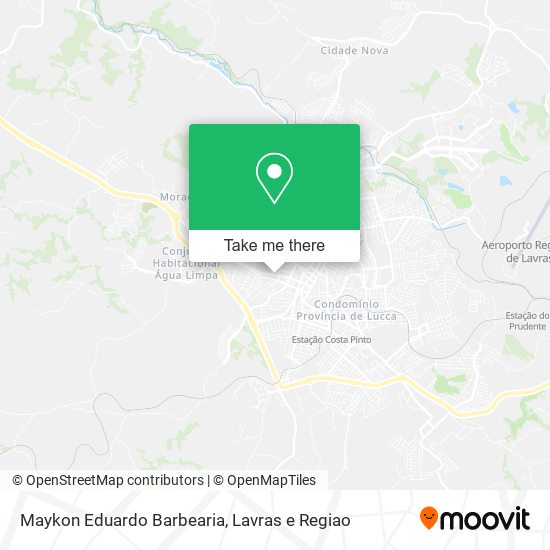 Mapa Maykon Eduardo Barbearia