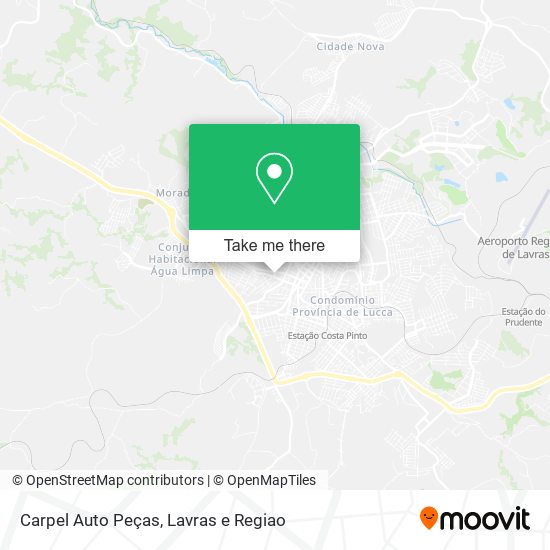 Carpel Auto Peças map