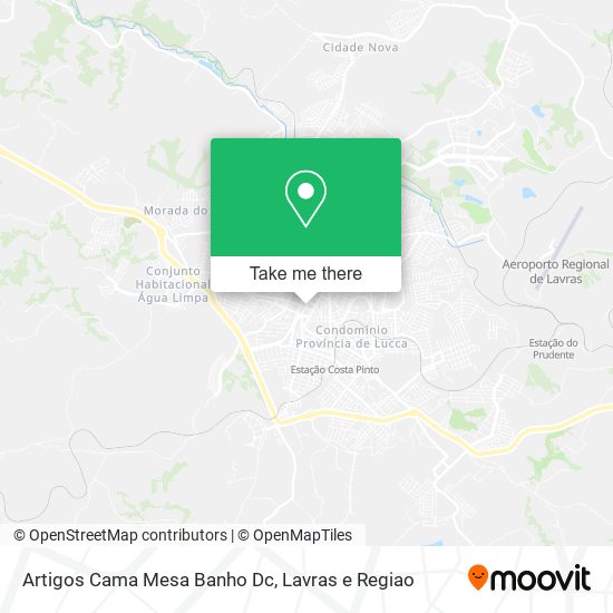 Artigos Cama Mesa Banho Dc map