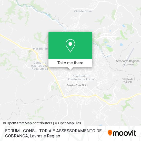 FORUM - CONSULTORIA E ASSESSORAMENTO DE COBRANCA map