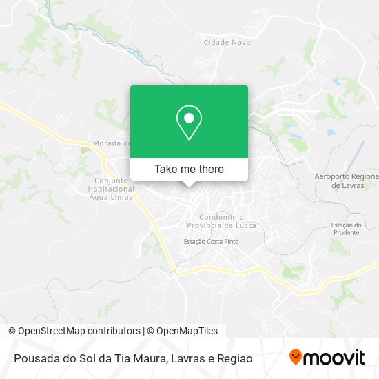 Pousada do Sol da Tia Maura map