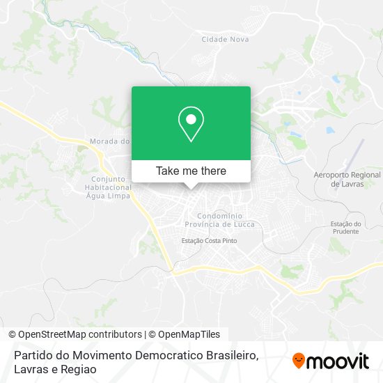 Partido do Movimento Democratico Brasileiro map