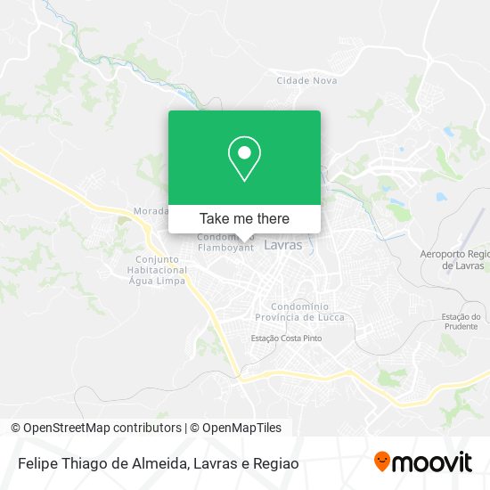 Felipe Thiago de Almeida map